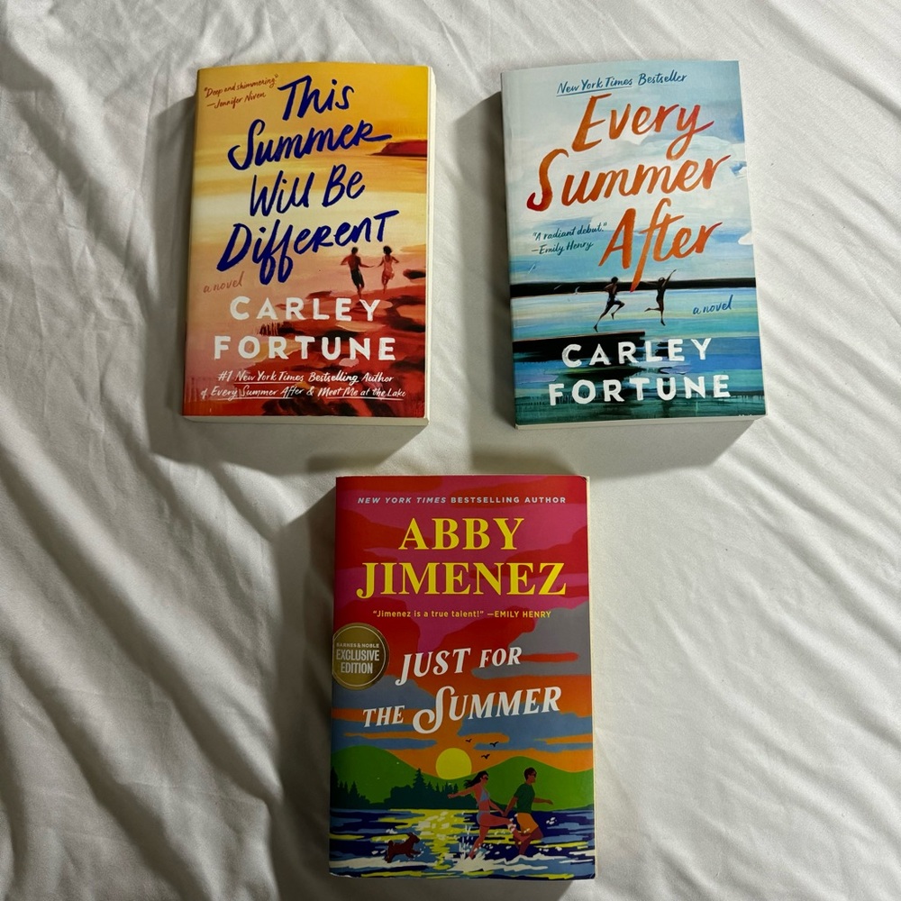 Summer Book Bundle 📚 Carley Fortune & Abby Jimenez